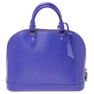 Louis Vuitton Figue Epi Leather Alma PM Bag