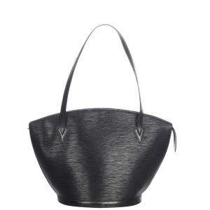 Louis Vuitton Black Epi Leather Saint Jacques GM Long Strap Bag