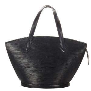 Louis Vuitton Black Epi Leather Saint Jacques PM Short Strap Bag