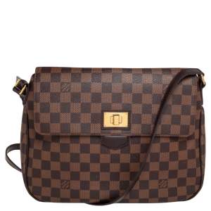 Pre Owned Louis Vuitton Damier Ebene Canvas Besace Rosebery Bag