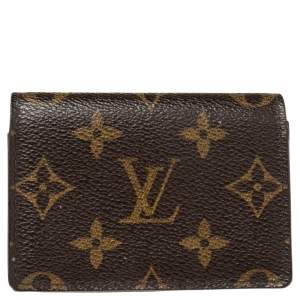 مملوكة مسبقًا Louis Vuitton Monogram Canvas Business Card Holder 