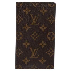 Pre Owned Louis Vuitton Monogram Canvas Bifold Card Holder