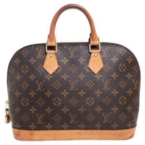 مملوكة مسبقًا Louis Vuitton Monogram Canvas And Leather Alma PM Bag