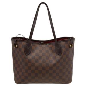 Louis Vuitton Damier Ebene Canvas Neverfull PM Bag