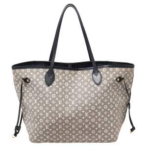 Louis Vuitton Encre Monogram Idylle Canvas Neverfull MM Bag