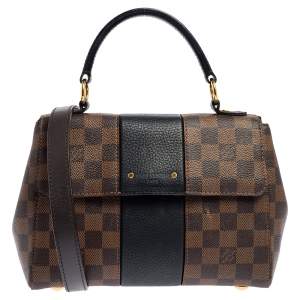 Pre Owned Louis Vuitton Damier Ebene Bond Street BB Bag            
