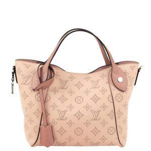 Louis Vuitton Pink Mahina Leather Hina PM Bag