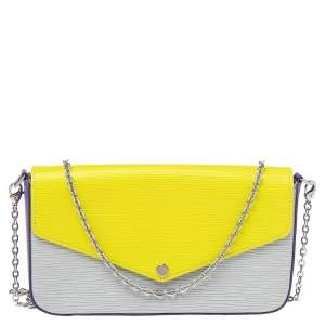 Pre Owned حقيبة لوي فيتون فليسي صغيرة جلد أيبي ثلاثي اللون