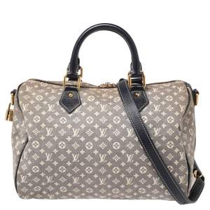 Pre Owned حقيبة لوي فيتون سبيدي باندولير كانفاس إنكر مونوغرامي 30 حقيبة