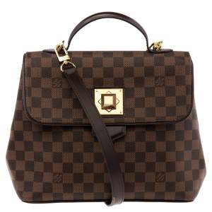 مملوكة مسبقًا Louis Vuitton Damier Ebene Canvas Bergamo MM Bag