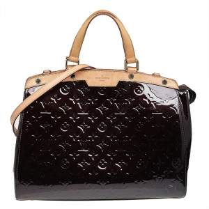 مملوكة مسبقًا Louis Vuitton Amarante Monogram Vernis Brea GM Bag