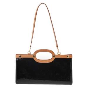 مملوكة مسبقًا Louis Vuitton Amarante Monogram Vernis Roxbury Drive Bag