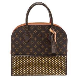 مملوكة مسبقًا Louis Vuitton Monogram Canvas and Calfhair Iconoclasts Christian Louboutin Bag