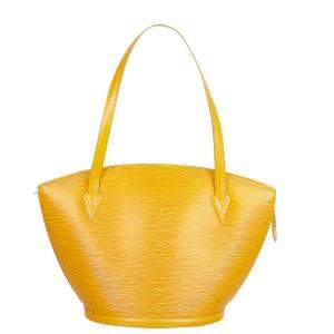 Louis Vuitton Yellow Epi Leather Saint Jacques GM Shoulder Bag