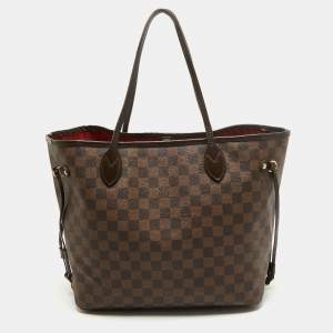 Louis Vuitton Damier Ebene Canvas Neverfull MM Bag