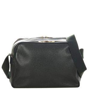 Louis Vuitton Black Taiga Leather Reporter PM bag