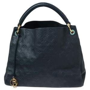 مملوكة مسبقًا Louis Vuitton Bleu Infini Monogram Empreinte Leather Artsy MM Bag