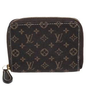 Louis Vuitton Brown Monogram Canvas Zippy Coin Purse