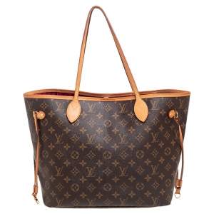 Louis Vuitton Monogram Canvas Neverfull MM Bag