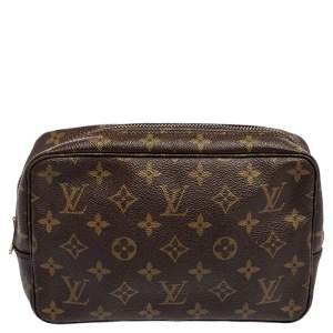 مملوكة مسبقًا Louis Vuitton Monogram Canvas Trousse Toilette 28 Cosmetic Case