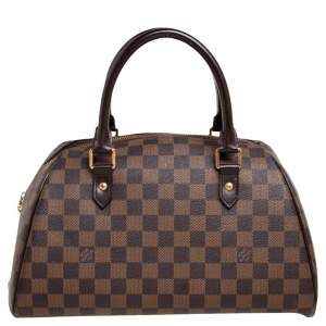 Pre Owned Louis Vuitton Damier Ebene Canvas Ribera MM Bag