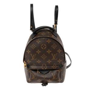 Pre Owned Louis Vuitton Monogram Canvas Mini Palm Springs Backpack