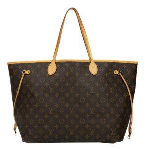 Louis Vuitton Monogram Canvas Neverfull GM Bag