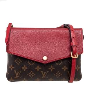 مملوكة مسبقًا Louis Vuitton Aurore Monogram Canvas and Leather Twinset Bag