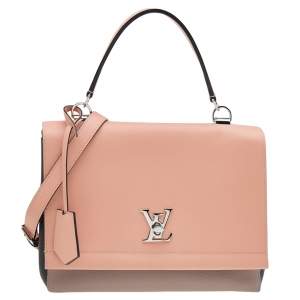 Pre Owned Louis Vuitton Multicolor Leather Lockme II Bag