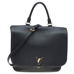 مملوكة مسبقًا Louis Vuitton Black Taurillon Leather Volta Bag