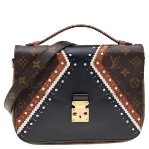 مملوكة مسبقًا Louis Vuitton Monogram Canvas Brogue Pochette Metis Bag