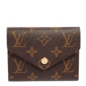 مملوكة مسبقًا Louis Vuitton Monogram Canvas Victorine Wallet