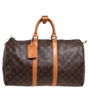 Pre Owned حقيبة لوي فيتون كيبال 45 كانفاس مونوغرامي