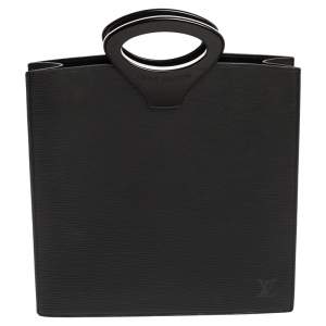 Pre Owned Louis Vuitton Black Epi Leather Vintage Ombre Tote