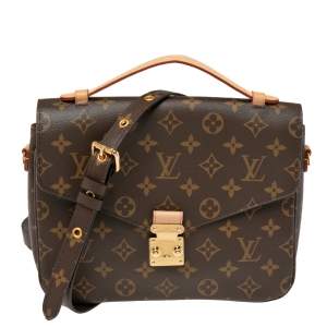 مملوكة مسبقًا Louis Vuitton Monogram Canvas Pochette Metis Bag