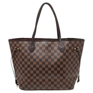 Louis Vuitton Damier Ebene Canvas Neverfull MM Bag