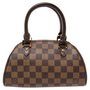 مملوكة مسبقًا Louis Vuitton Damier Ebene Canvas Mini Ribera Bag
