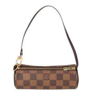 مملوكة مسبقًا Louis Vuitton Damier Ebene Canvas Mini Papillon Pochette Bag