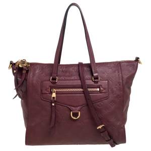 Pre Owned Louis Vuitton Flamme Empreinte Leather Lumineuse PM Bag