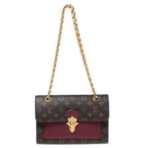 Pre Owned Louis Vuitton Raisin Monogram Canvas Victoire Bag