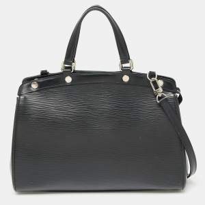Pre Owned Louis Vuitton Black Epi Leather Brea MM Bag