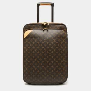 Pre Owned Louis Vuitton Monogram Canvas Pegase Legere 55 Luggage
