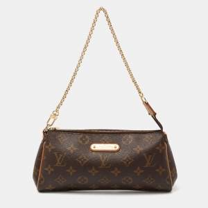 Pre Owned Louis Vuitton Monogram Canvas Eva Pochette 