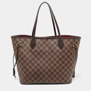 Louis Vuitton Damier Ebene Canvas Neverfull MM Bag
