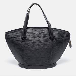 مملوكة مسبقًا حقيبة لويس فيتون سانت جاك جلد أيبي أسود PM