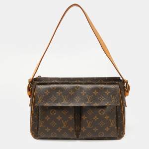 Pre Owned Louis Vuitton Monogram Canvas Viva Cite GM Bag