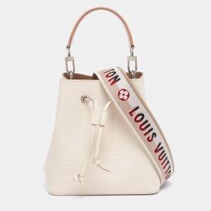 Pre Owned Louis Vuitton Jaune Pale Epi Leather NéoNoé BB Bag