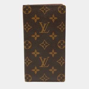 Pre Owned محفظة لوي فيتون كانفاس مونوغرامي طية ثنائية
