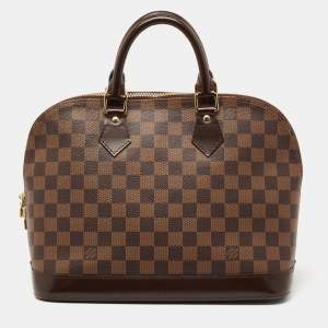 مملوكة مسبقًا Louis Vuitton Damier Ebene Canvas Alma PM Bag