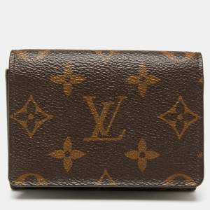Pre Owned Louis Vuitton Monogram Canvas Business Card Case